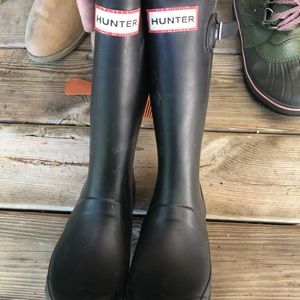 Hunter rain boots